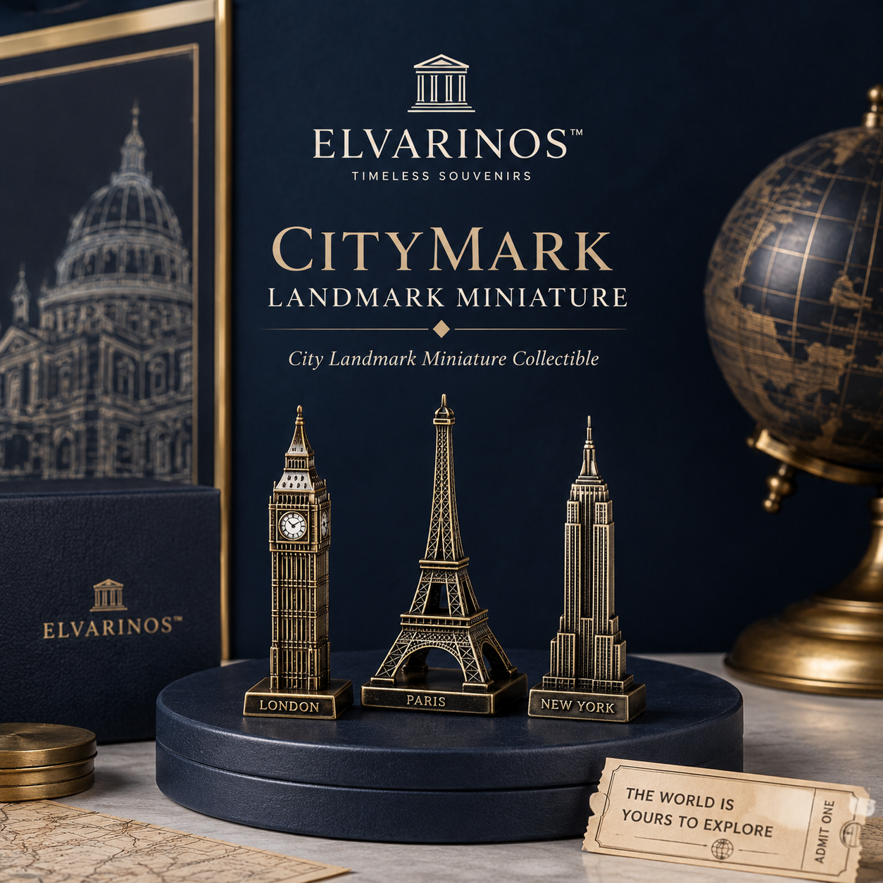 Elvarinos™ CityMark Landmark Miniature