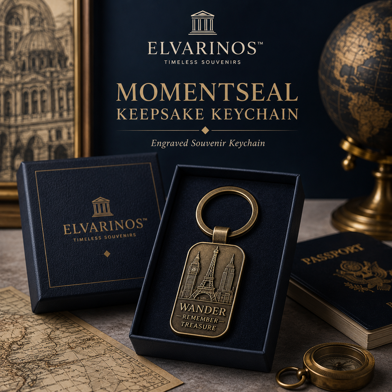 Elvarinos™ MomentSeal Keepsake Keychain