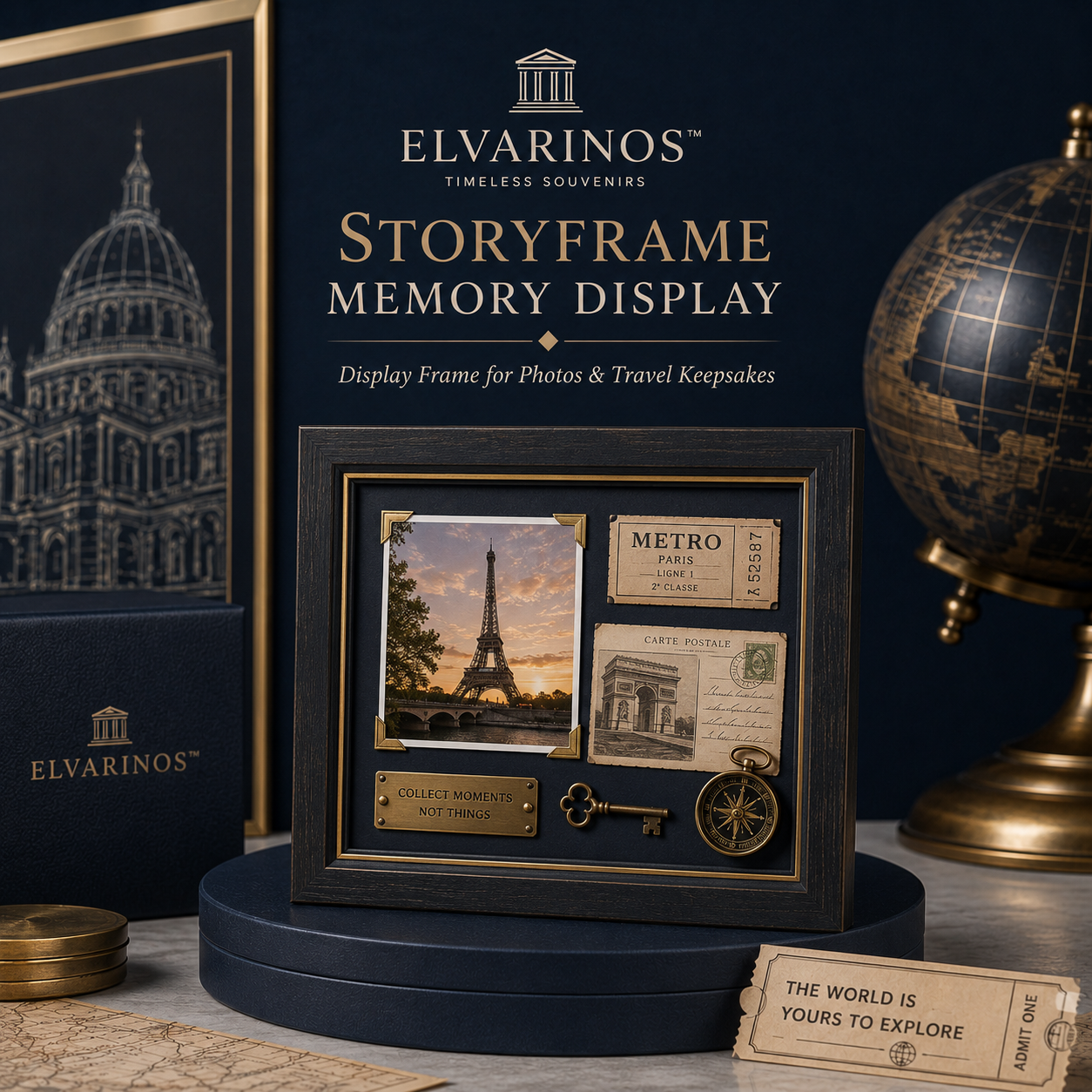 Elvarinos™ StoryFrame Memory Display